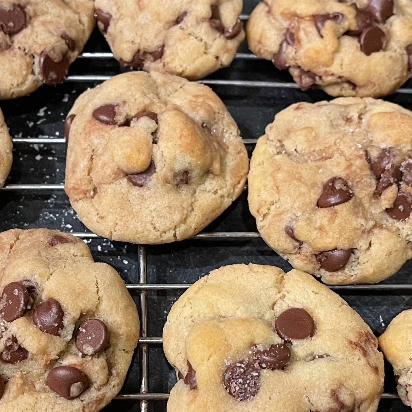 Browned Butter & Sea Salt Chocolate Chip Cookies