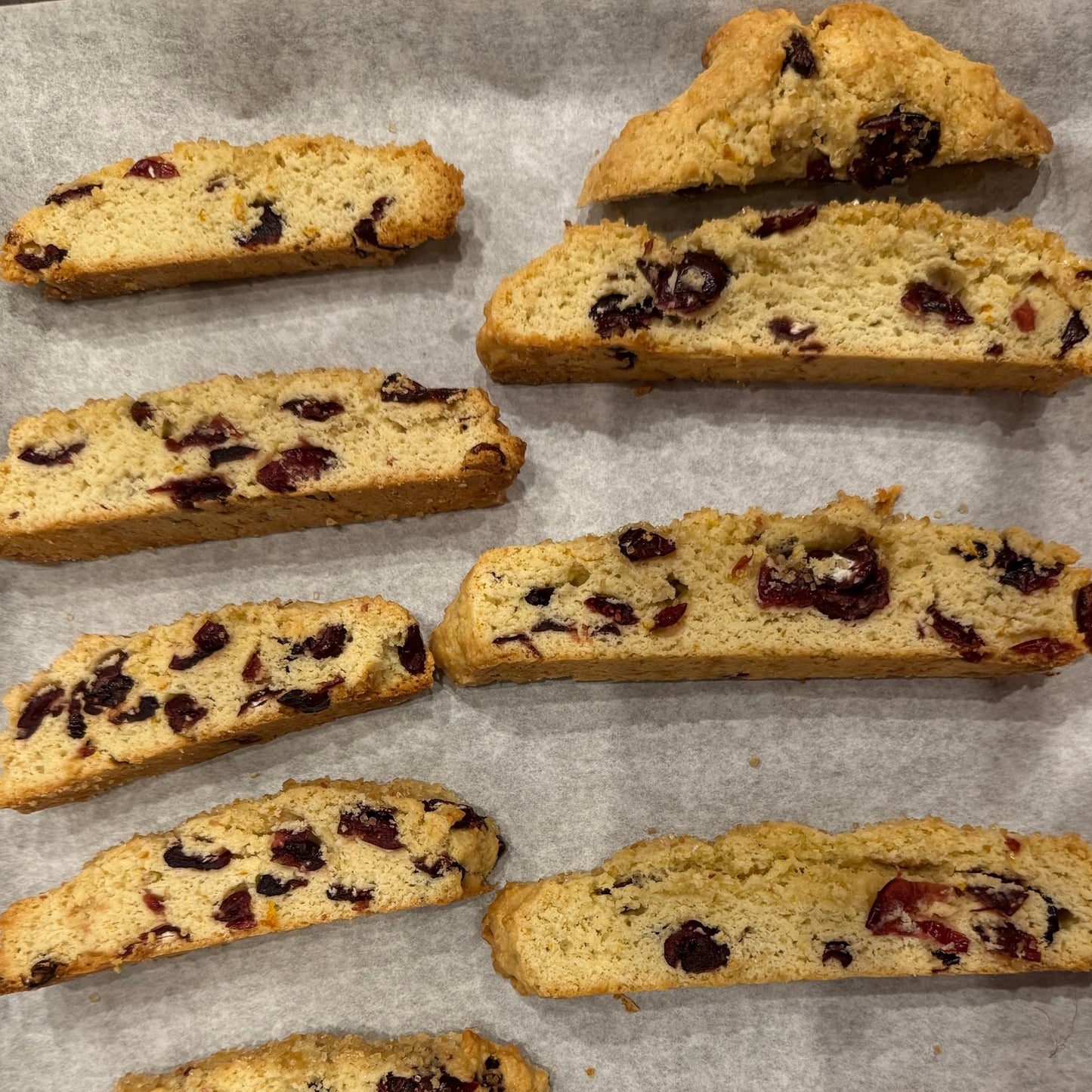 Orange Cranberry Biscotti